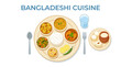 © Nining - Authentic Bangladeshi Cuisine - A Delicious Spread of Traditional Dishes