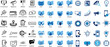 © graphixtstock - Digital Marketing and Cloud Computing Technology Icon Set, Business Analytics and AI Concept Vector Icons