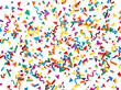 © MD - vibrant multicolor confetti explosion