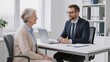 © zuchero - Medical consultation with senior woman and doctor
