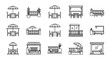 © MASJAB - Collection of outdoor furniture sets.