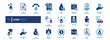 © AhmadTriwahyuutomo - Loan icon set. finance, credit, money, banking, payment. solid style icon collection.
