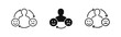 © ICONS FOR YOU - Customer Feedback Cycle Icon Set with Happy and Sad Faces