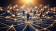 © Nats - Teamwork and partnership in customer managed relationship strategies for business success.