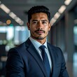 © Nur - Confident young professional man in suit.