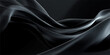 © NOT BAD - abstract dark satin fabric with fluid lines and graceful curves, suggesting movement and depth, creates a dramatic visual, perfect for a luxurious, high-end design aesthetic.