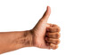 © Vasilis - Human hand giving thumbs up gesture, isolated on transparent background