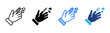 © Parahman - Injured icon set multiple style collection