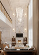 © murattellioglu - 3d render of luxury home interior, living room