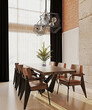 © murattellioglu - 3d render of luxury home interior, living room
