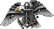 © Iza - American Eagle, Anchor, Navy, Patriotic Vector Icon