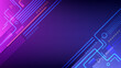 © rarinlada - futuristic technology neon background with blue and purple geometric tech lines for gaming and cyberpunk aesthetic