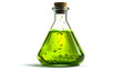 © Sikat - Green Potion in a Flask with Bubbles.