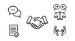 © Story - Handshake Business Agreement Partnership Deal.