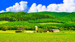 © san724 - 帯広近郊の美しい牧場風景