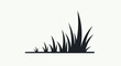 © Klip - Black silhouette of grass blades.