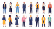 © Koji - Diverse Group of People Standing Together in a Line.