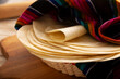 © Sergio Hayashi - Flour Tortillas, called Tortillas de Harina, is a flat bread made with wheat flour and lard or butter, without yeast, and widely consumed daily in Mexico, especially in the north of the country.