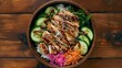 © Palugada - Chicken Teriyaki Bowl with Rice and Vegetables
