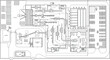 © Insa Batool - Industrial factory floor plan vector, technical manufacturing plant layout with machinery and warehouse, architectural engineering blueprint schematic