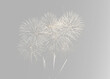 © Alehandro - Abstract luxury golden fireworks composition with glowing festive sparkles and radiant particle bursts on elegant dark celebration background overlay
