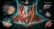 © MYKHAILO KUSHEI - Unveiling an autoimmune assault on the human thyroid gland and its cascading impact on vital body systems