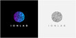 © Ghoni - Minimalist logo design with bold typography. Circular gradient element dominates the composition. Black and white variants offer versatile application options. Clean lines convey modern