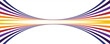 © Asad - Abstract colorful 70s background vector. Vintage retro wallpaper with rainbow stripes and wavy lines. A 1970 color illustration suitable for posters, banners, decorative items and wall art.eps,10