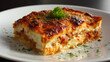 © Sumaiya.Akter - Classic Baked Lasagna with Cheese and Fresh Herbs Italian Comfort Food