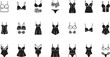 © Vector_Graphic - Lingerie and Nightwear design bundle set vector bundle set