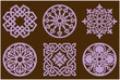 © Ruska Studio - element vector ornament set illustration