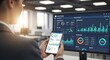 © 6 Bali Adviser - Professional viewing financial data analysis on multiple screens