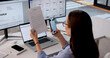 © Andrey Popov - Office Manager Uses Smartphone To Scan Contract