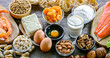 © monticellllo - Composition with common food allergens