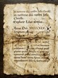 © DESIGN MOSAI - Medieval manuscript page with latin text and decorative initial parchment