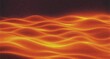 © HAPIXEL - Abstract fiery waves illustration, glowing orange and red liquid texture, dynamic heat energy background, molten lava flow pattern 4K grainy texture Background