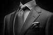 © godex - Elegance Personified: A refined tailored suit on display, showcasing impeccable details and refined craftsmanship.