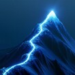 © Khawla - Mountain Trail Leading to Summit, Adventure and Success Concept