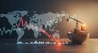 © Leow - Global Economy Visualization with Financial Market Data and World Map Insights