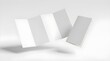 © Muhammad - High Quality 3D Fourfold For Mockup with White Background