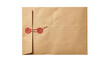 © SnapVerse - Kraft brown string button envelope isolated on transparent background png