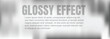 © Rasheda - Glossy effect background with blurred gray tones and text overlay