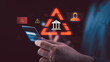 © chaylek - Cybersecurity analyst monitoring digital banking cyberattack and credit card fraud alerts while hackers target online payment systems, exposing financial data breaches and transaction risks.