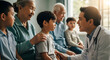 © liliek - Doctor Interacts with Patient Family and Children