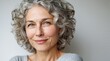 © NovaVision - Elegant mature woman embracing her natural gray hair