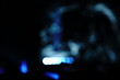 © Leo Li - Abstract blue bokeh lights on a dark background, featuring soft defocused circles and cool-toned illumination, ideal for modern, minimal, and atmospheric visual design.