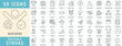© Hexxa Studio - Success icon collection set. Editable stroke. Vector illustration.