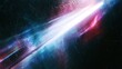 © Jinhao - Dark textured abstract background with prominent light leaks and lens flare effects, diagonal glowing white light streaks with blue purple pink refractions, heavy film grain, fine scratches