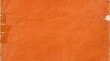 © thiago - A high-resolution background of distressed orange paper featuring vintage creases, worn edges, and remnants of adhesive tape for a rustic design aesthetic.