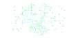 © TASNIMULHASSAN - PNG image of Abstract digital network circuit board illustration, green and blue technology data lines, futuristic communication grid pattern for tech branding isolated on Transparent Background